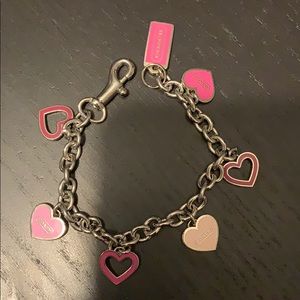 Coach charm bracelet